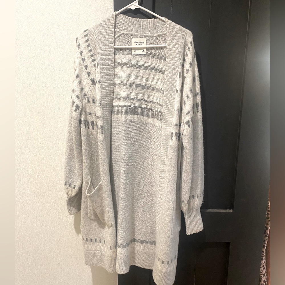 Abercrombie and fitch duster cardigan